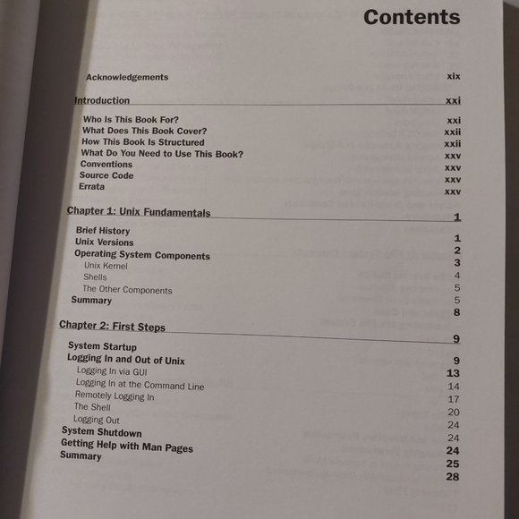 Beginning Unix - Picture 10 of 13